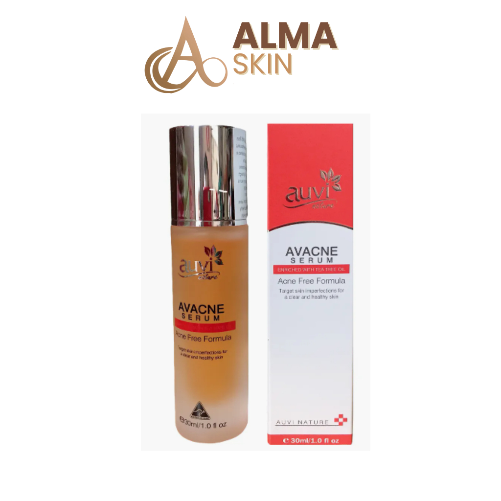 Auvi Avacne Serum hỗ trợ giảm mụn và vết thâm - Almaskin