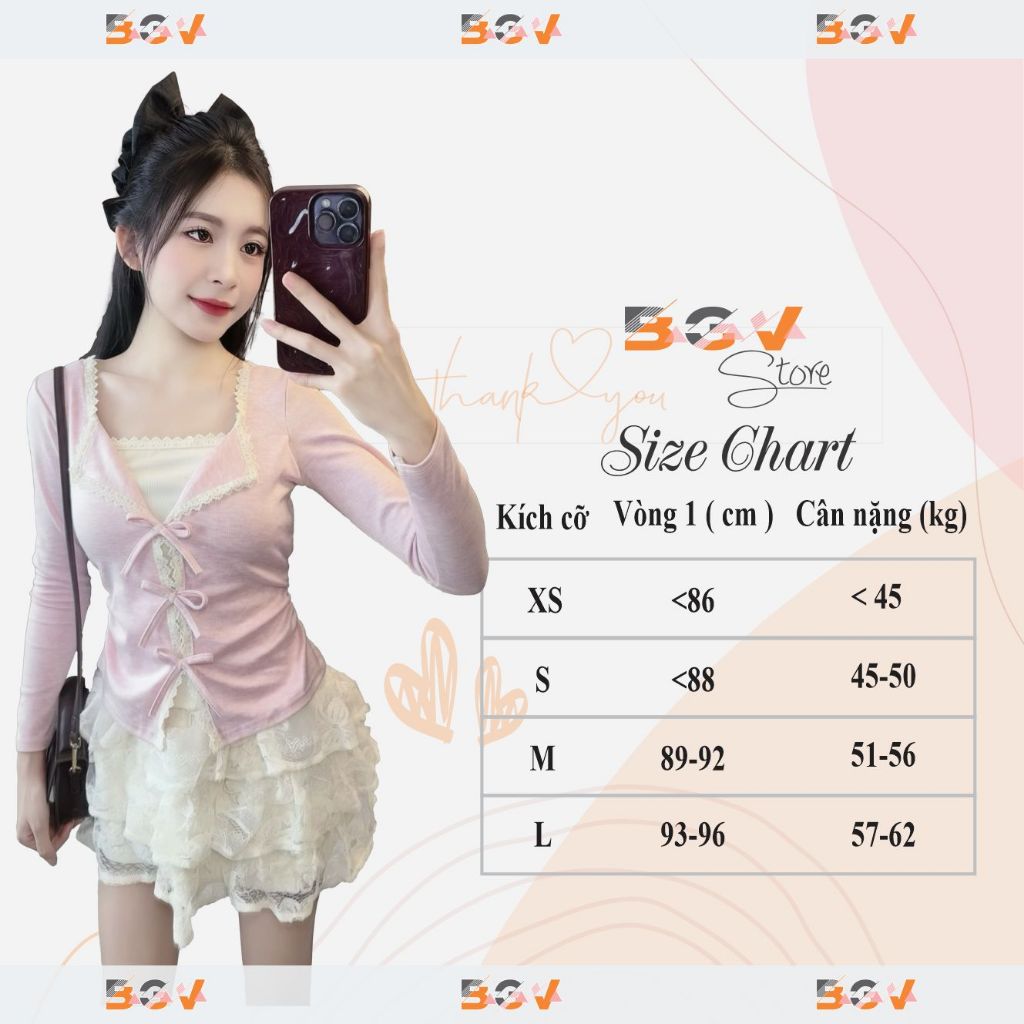 Áo kiểu phối ren BGV, 3 dây nơ, nhún v2  tôn dáng ,vải Tăm lông thỏ co giãn 4 chiều | BigBuy360 - bigbuy360.vn