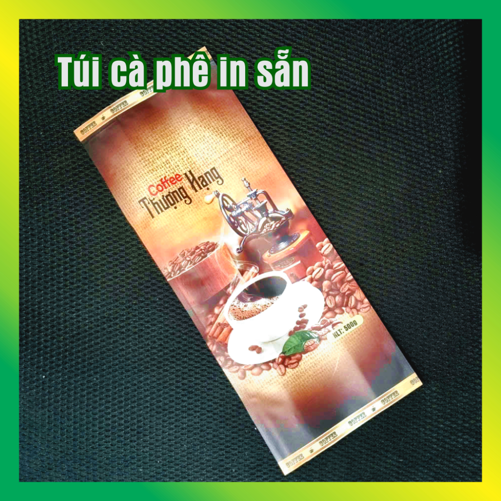 [1kg] Túi cà phê in hình cao cấp - VUI VUI STORE