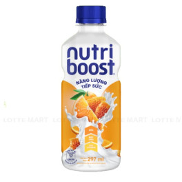 Sữa Trái Cây NutriBoost Hương Cam Mật Ong Chai 297ml