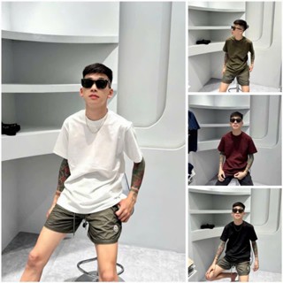 Áo Thun Nam Trơn DSQ 7 Màu Đen Trắng Xanh Xám Đỏ Mận Và Đỏ Đô Cổ Tròn Chất Liệu Cotton Thấm Hút Mồ Hôi