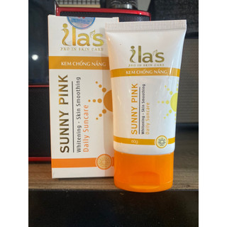  Kem Chống Nắng ILAS SUNNY PINK 60g SPF 50 +++ MẪU MỚI 2025 