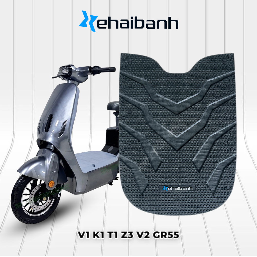 Thảm cao su lót sàn xe điện Hot Trends, thảm xe điện V1 K1 VC GR55 BC1 Slay Mono