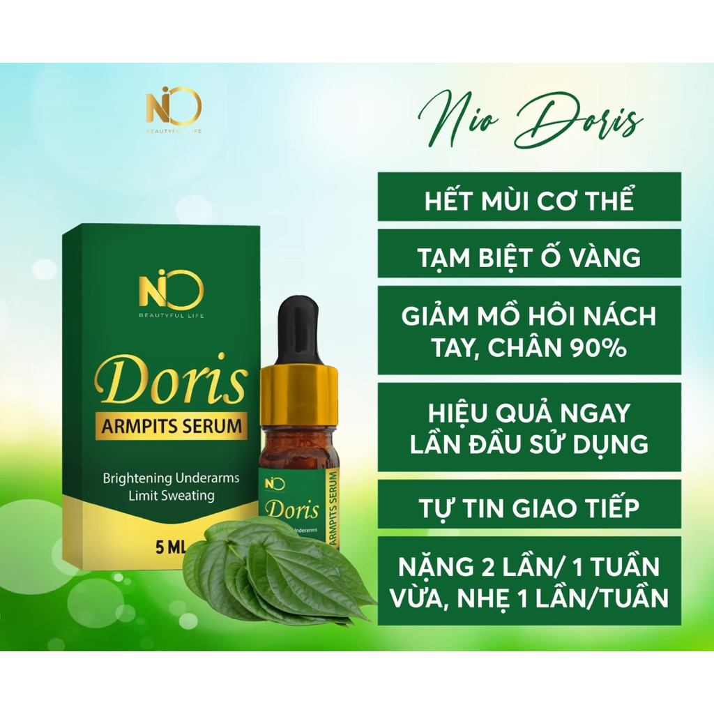 Nio doris khử mùi