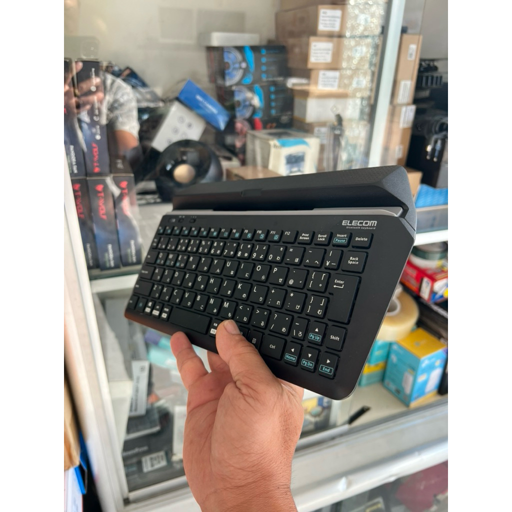 Bàn phím Elecom kết nối Bluetooth hàng ship Nhật