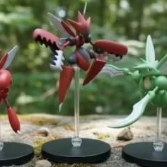 Mô hình pokemon zukan mega scizor scale 1/40 resin