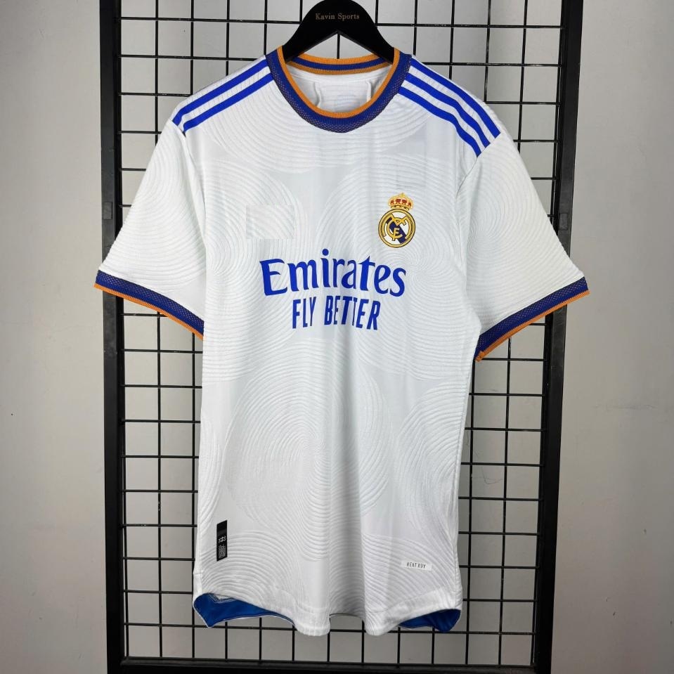 Áo Bóng Đá - Retro Real Madrid - Năm 2021/2022 - Sân Nhà