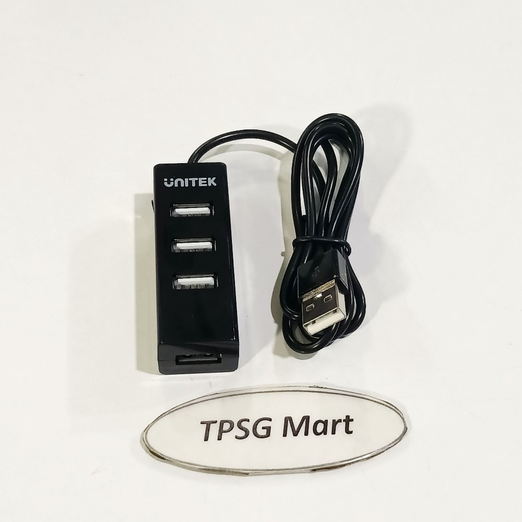 Hub chia USB dài 80Cm / Hub USB 2.0 1 ra 4 hiệu (Y2140 Unitek chính hãng)