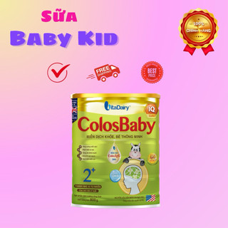   Tích điểm-đổi quà Sữa COLOSBABY IQ 2+ 800gr  trẻ trên 2 tuổi  Date 2027 