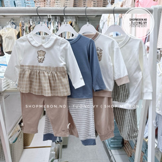 [ Nous ] Bộ Nous dài tay mềm mại cho bé trai bé gái