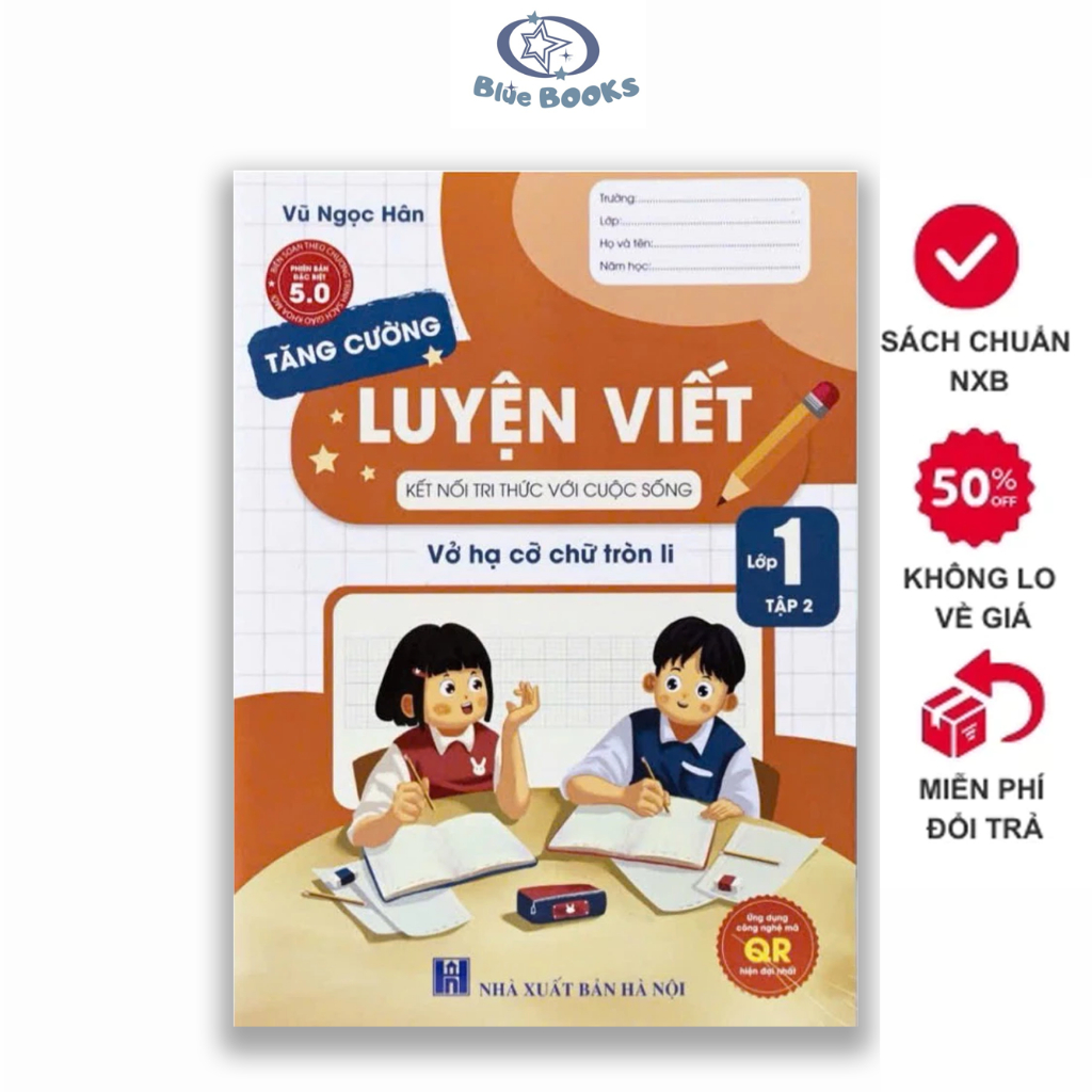 Sách - Luyện Viết Tăng Cường Lớp 1 - Kết Nối Tri Thức Với Cuộc Sống - Tập 2