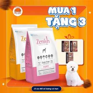   DATE 2027  ZENITH 3kg Thức ăn hạt mềm cho chó ZENITH - ADULT PUPPY cao cấp từ thịt cừu tươi & gạo 