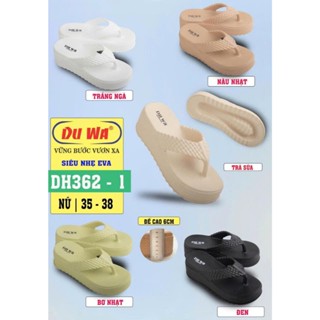  Dép xỏ ngónn nữ cao 6 phân LÙI 1 SIZE..dép đế bằng đúc liền,êm chân,dép kẹp nữ mẫu mới PHÙ HỢP NHIỀU LỨA TUỔI 