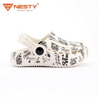  Dép Sục NESTY Họa Tiết NE23-2 Cao Cấp Siêu Nhẹ Đế Mềm 4cm chống trơn trượt tốt 