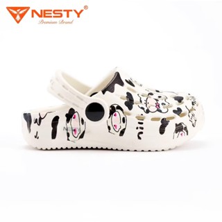  Dép Sục NESTY Họa Tiết Bò Sữa Cao Cấp Siêu Nhẹ Đế Mềm 4cm NE23-8 