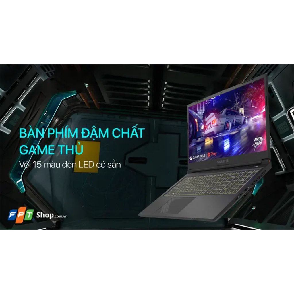 Gigabyte Core i7 13620H Gaming G5 MF5-H2VN353KH