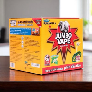  Nhang Muỗi Jumbo Vape Hộp 50 Khoanh 
