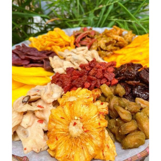  Mix Trái Cây Sấy Dẻo Chua Cay Ít Đường -  Ximafarm 