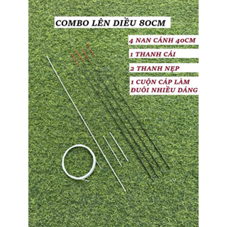  Combo lên diều mini 80cm bằng ngọn cần câu 40 siêu chịu gió 
