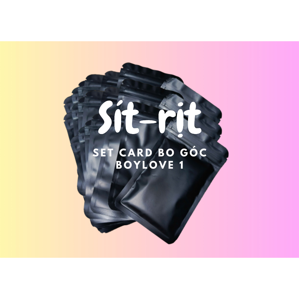 Sít-rịt card bo góc BL KristSingto OffGun TayNew EarthMix PondPhuwin JimmySea ForceBook GeminiFourth