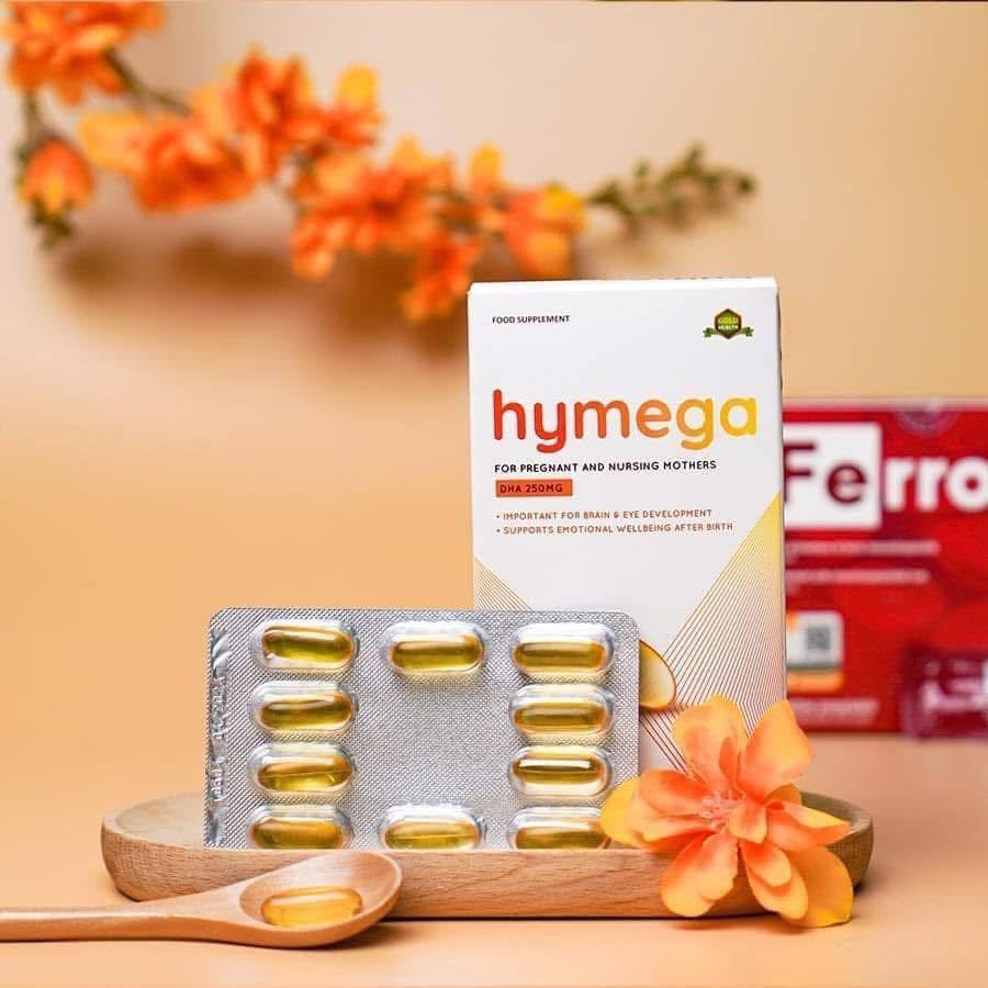 Bổ bầu Hymega bổ sung DHA tinh khiết cho mẹ bầu hộp 30 viên