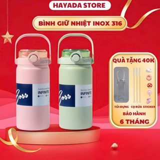Bình giữ nhiệt Boss inox 316 giữ nhiệt 10-12 tiếng, Ly nước giữ nhiệt dung tích 1000ml, 1200ml tặng túi đựng cọ rửa