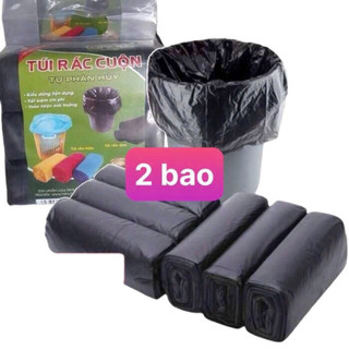 Combo túi 3 Cuộn Rác Tự Phân Hủy