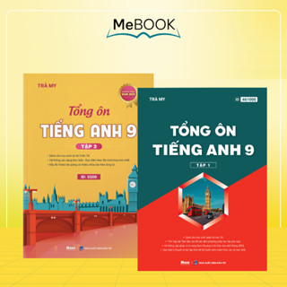 Sách Tổng ôn tiếng anh lớp 9 chương trình sgk mới cho 2k10 ôn thi vào 10 | Me Book
