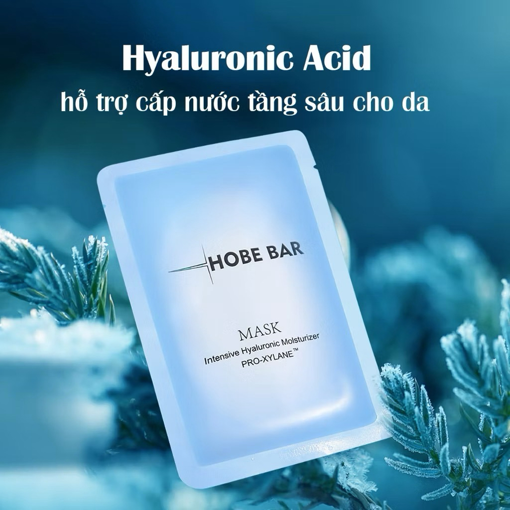 [Mua 1 Tặng 1] Mặt nạ cấp ẩm HOBEBAR phục hồi da tổn thương, cấp ẩm chuyên sâu giúp da trắng sáng- h