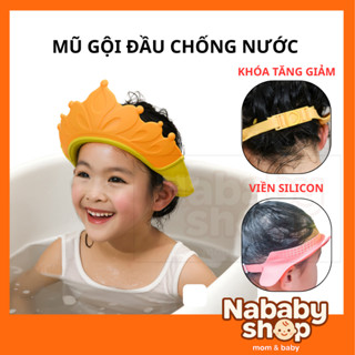  mũ gội đầu có thể điều chỉnh mũ bé mũ gội đầu cho bé mũ tắm mũ lưỡi trai nón tắm 