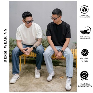 Quần Jean Suông Nam form Regular Fit - Quần Bò Suông Đứng Chất Jean Cao Cấp Dễ Chịu Bền Màu