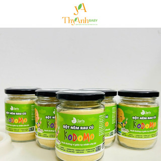 Hạt nêm dinh dưỡng cho bé 6m+ ăn dặm Kodomo Jan’s, Nêm Thịt Heo và Rau Củ Topvalu Nhật Bản