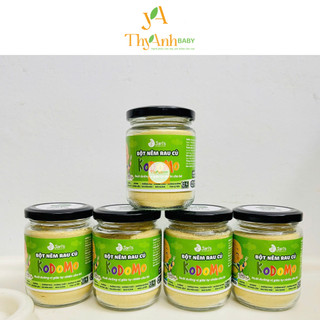 Hạt nêm dinh dưỡng cho bé 6m+ ăn dặm Kodomo Jan’s, Nêm Thịt Heo và Rau Củ Topvalu Nhật Bản