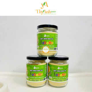 Hạt nêm dinh dưỡng cho bé 6m+ ăn dặm Kodomo Jan’s, Nêm Thịt Heo và Rau Củ Topvalu Nhật Bản