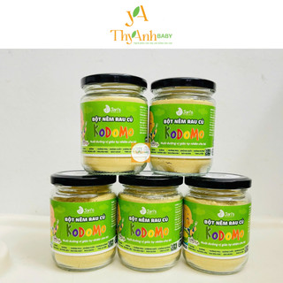 Hạt nêm dinh dưỡng cho bé 6m+ ăn dặm Kodomo Jan’s, Nêm Thịt Heo và Rau Củ Topvalu Nhật Bản