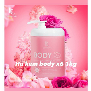 Kem Body X6 1kg Chính Hãng linh kool Dưỡng Trắng Da Chuyên Sâu
