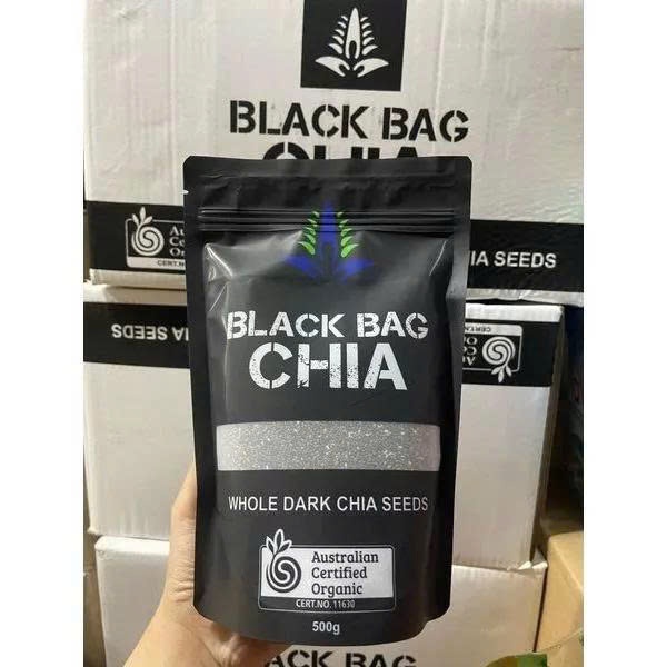 500G Hạt Chia Úc [Giảm Cân - Ăn Kiêng] Hạt Chia Hữu Cơ Chuẩn Organic Chất Lượng Sạch - Đều - Đẹp