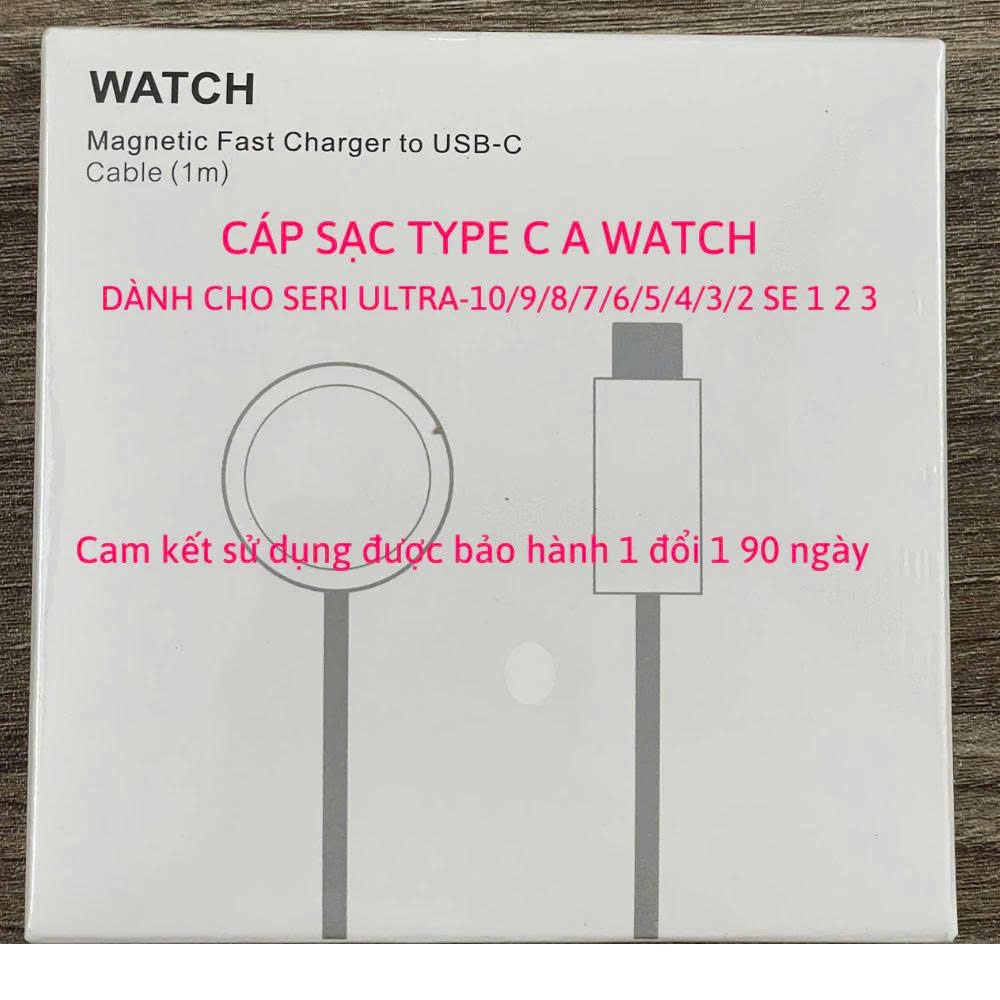 Bộ sạc đồng hồ Ankndo USB C cho Aple Watch Series