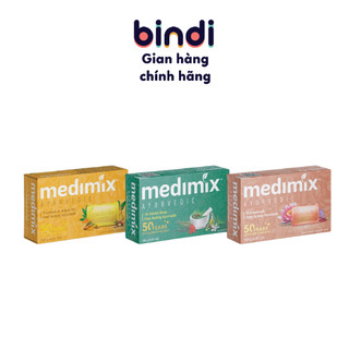  Set 3 xà phòng Medimix dược liệu cổ truyền Ayurveda 125g bánh 