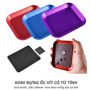 Khay đựng ốc vít có hút nam châm