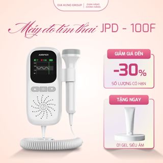 Máy đo tim thai tại nhà Jumper JPD-100F chính hãng, máy nghe tim thai dành cho mẹ bầu