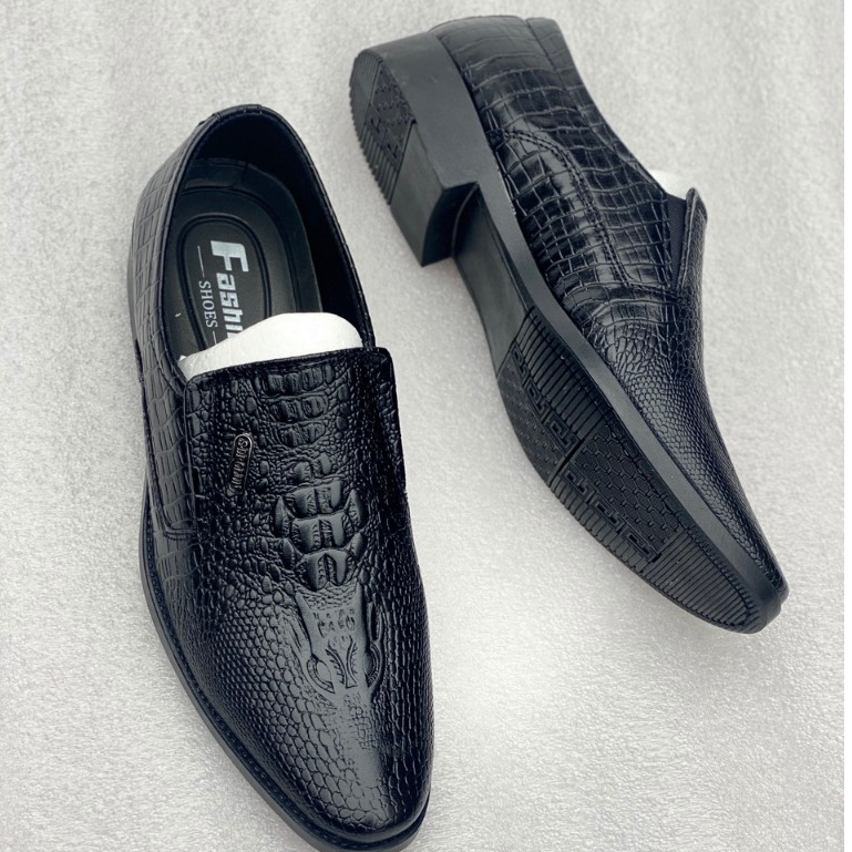 GIAY NAM .giày công sở nam. Lười Da Nam Công Sở Chất Liệu Da PU đế cao su  khâu chăc chắn