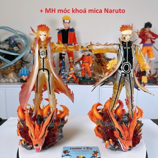  Mô Hình Naruto và Minato Vĩ Thú 31cm siêu nét trong phim Naruto Ongchumohinh MH655 