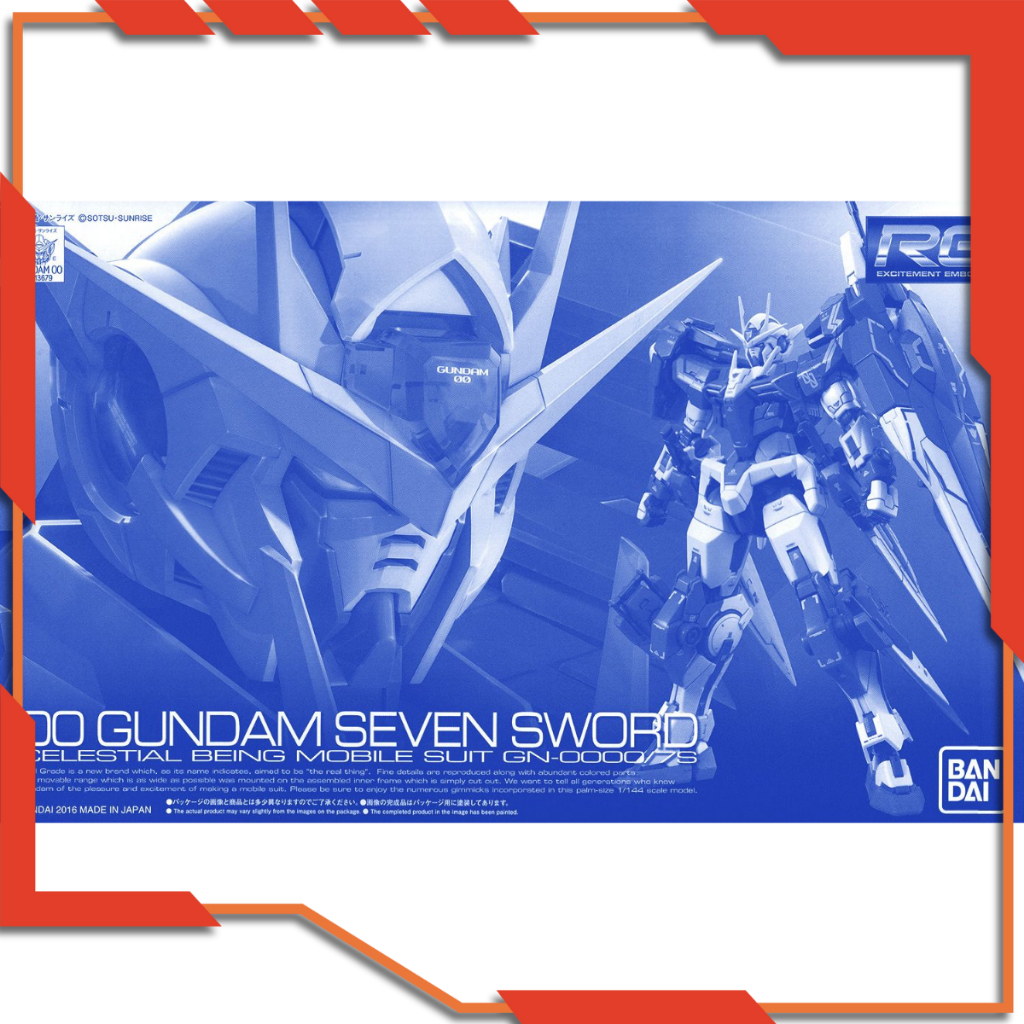 [HÀNG SẴN] Mô hình lắp ráp RG 00 Gundam Seven Sword tỉ lệ 1/144 - Chính hãng Bandai