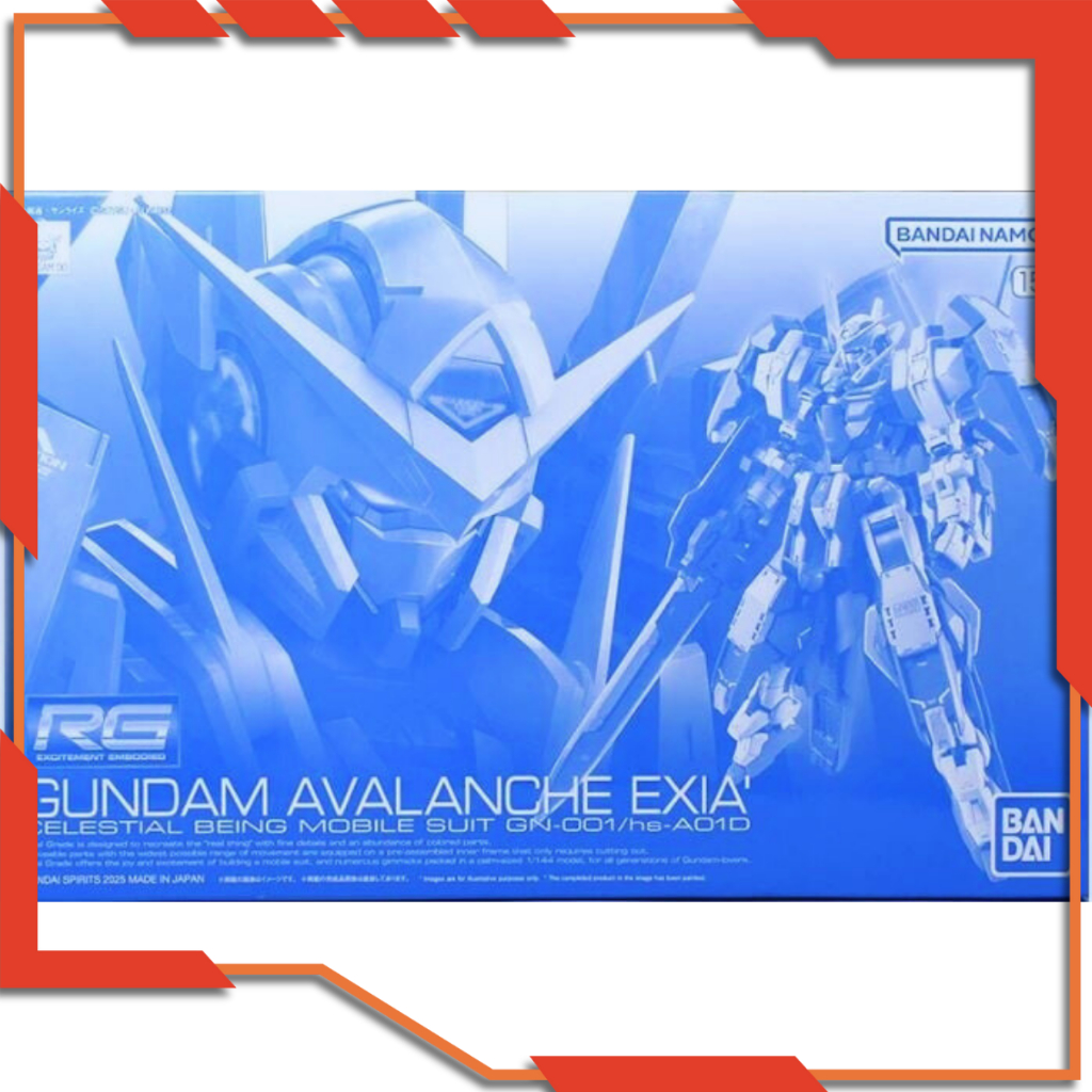 [HÀNG SẴN] Mô hình lắp ráp RG Gundam Avalanche Exia tỉ lệ 1/144 - Chính hãng Bandai