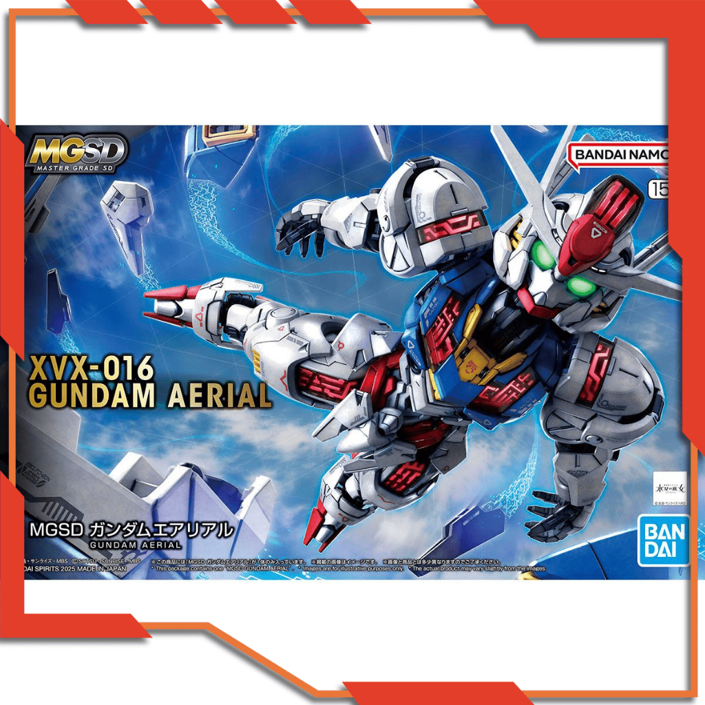 [HÀNG SẴN] Mô hình lắp ráp MGSD Gundam Aerial - Chính hãng Bandai