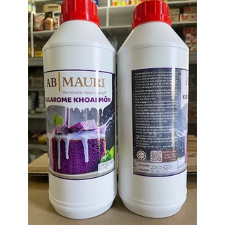 Tinh Khoai Môn Tự Nhiên / Hương và màu Kularome / Mauri  - Chai 1kg dùng làm bánh, kem lạnh, rau câu