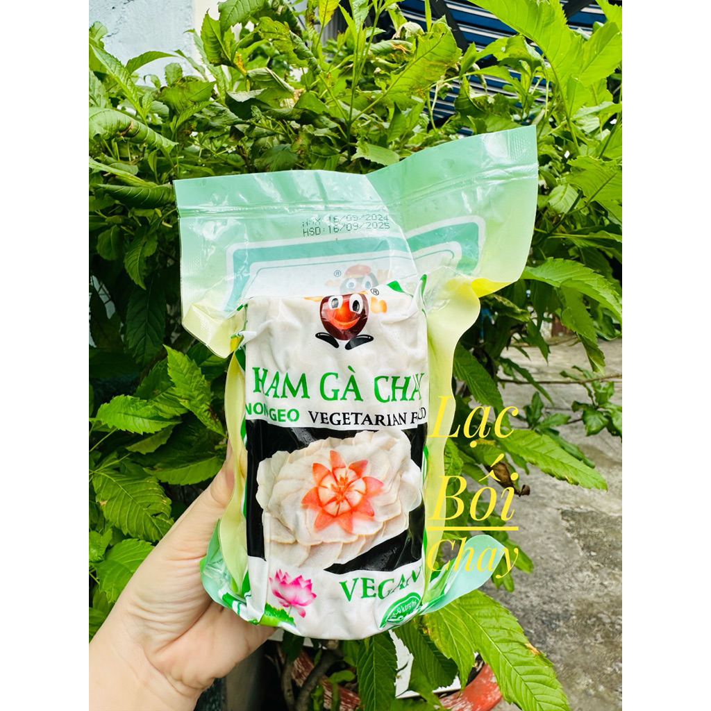 HAM GÀ CHAY HƯƠNG VỊ CÂY 500g( Ham trắng)/HÀNG LẠNH SHIP HỎA TỐC TRONG KHU VỰC TPHCM