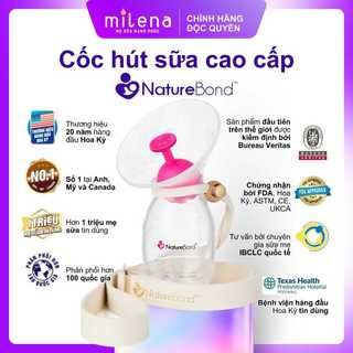 Cốc Hứng Sữa NatureBond Số 1 Mỹ – Giải Pháp Hoàn Hảo Cho Mẹ Bỉm Sữa 