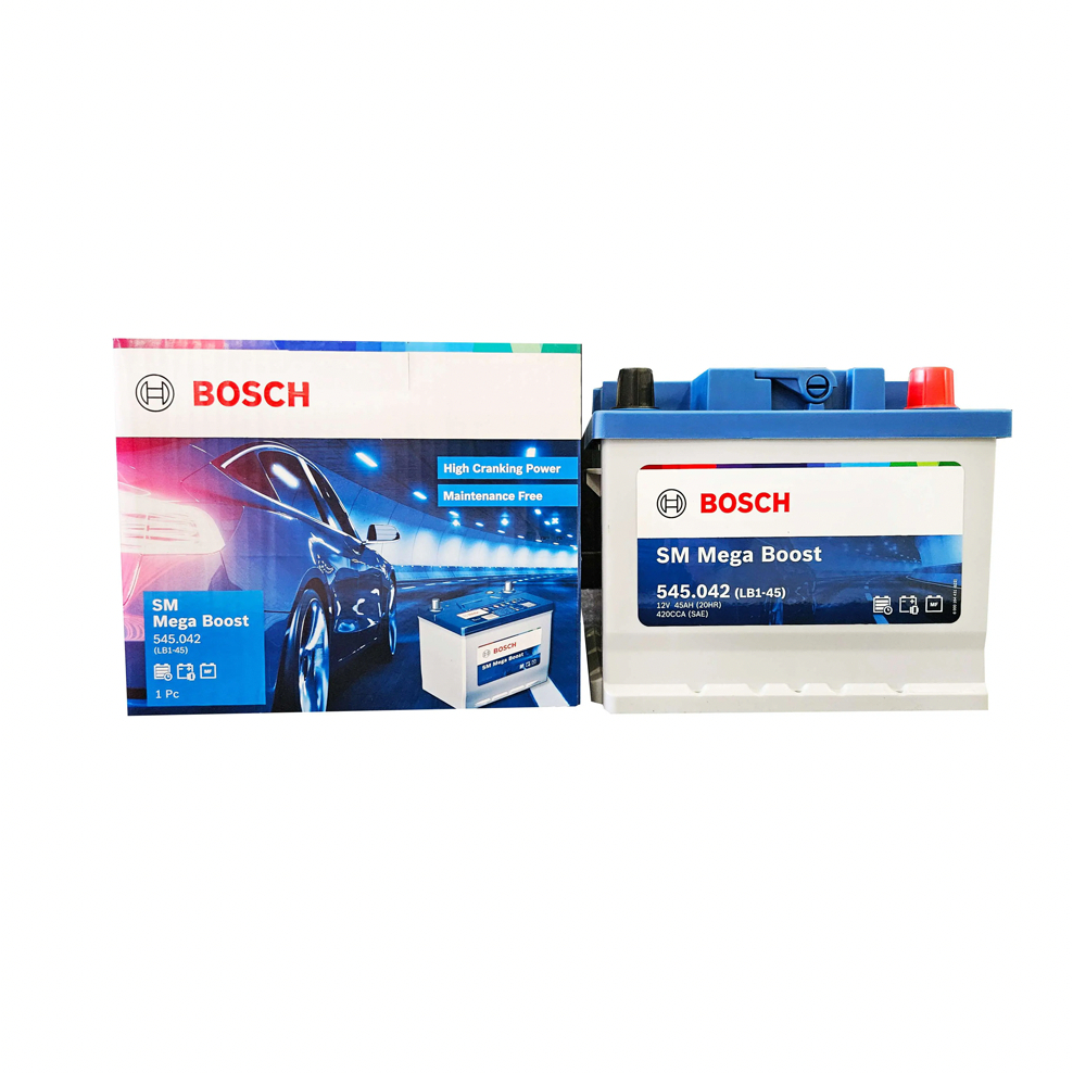 Ắc Quy BOSCH DIN 545.042 (12V-45Ah)